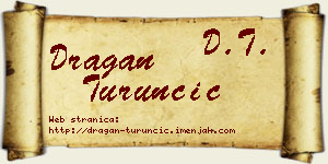 Dragan Turunčić vizit kartica